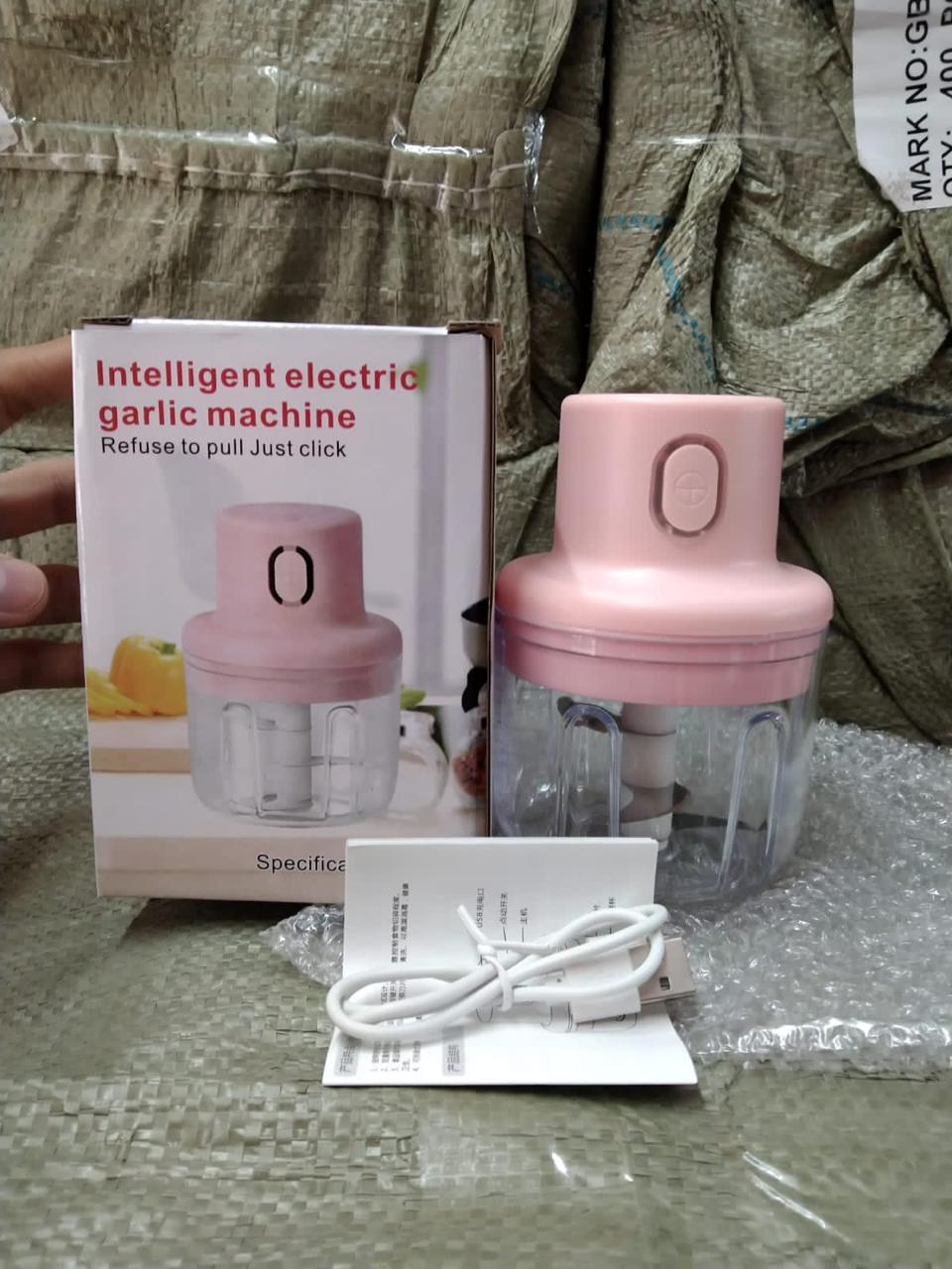 Intelligent Electric Garlic Chopper – First Quality Mini Portable Cordless Food Processor (45W, 250ml)