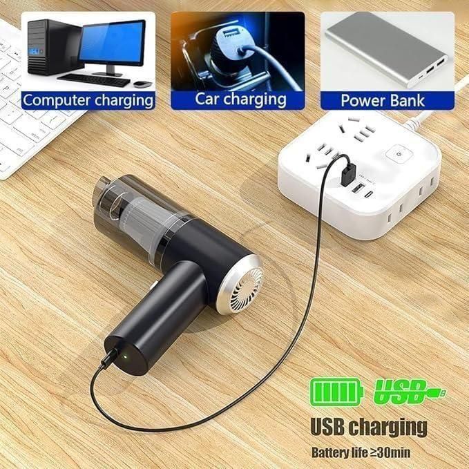 Portable High Power 2 in 1 Vacuum Cleaner
