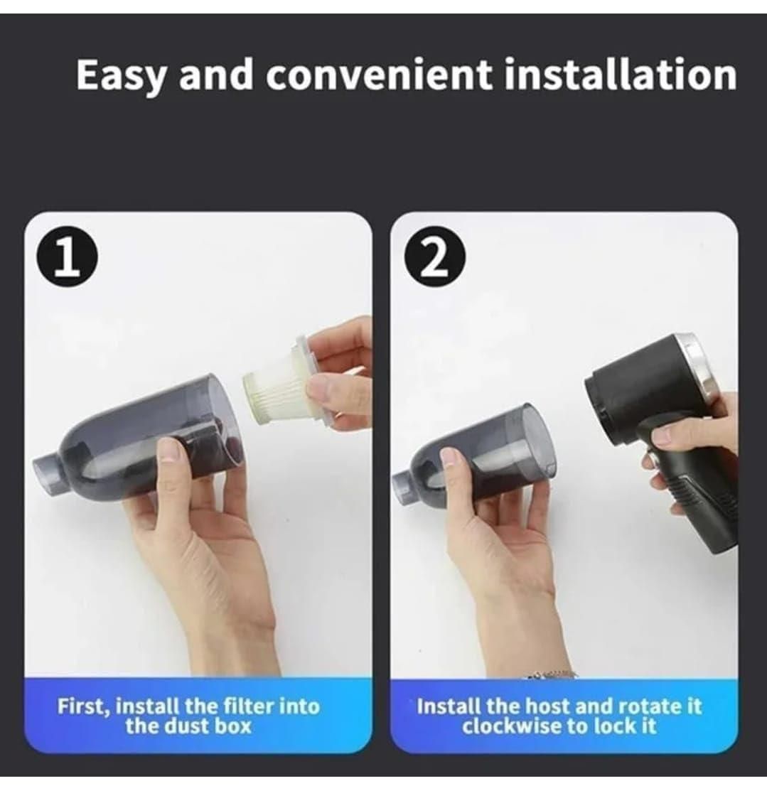 Portable High Power 2 in 1 Vacuum Cleaner